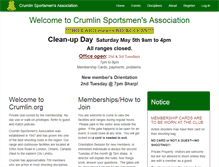 Tablet Screenshot of crumlin.org